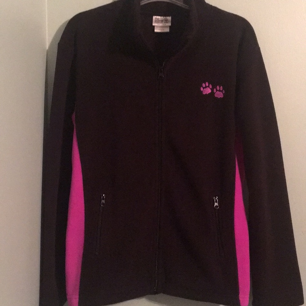 Paw Print 🐾 Fleece Jacket